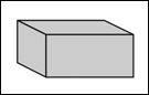 The figure shows a solid rectangular prism.