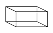 The figure shows a transparent rectangular prism.